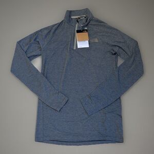 THE NORTH FACE Mens Wander L/S Thumb Hole 1/4 Zip NF0A5371 Size Small